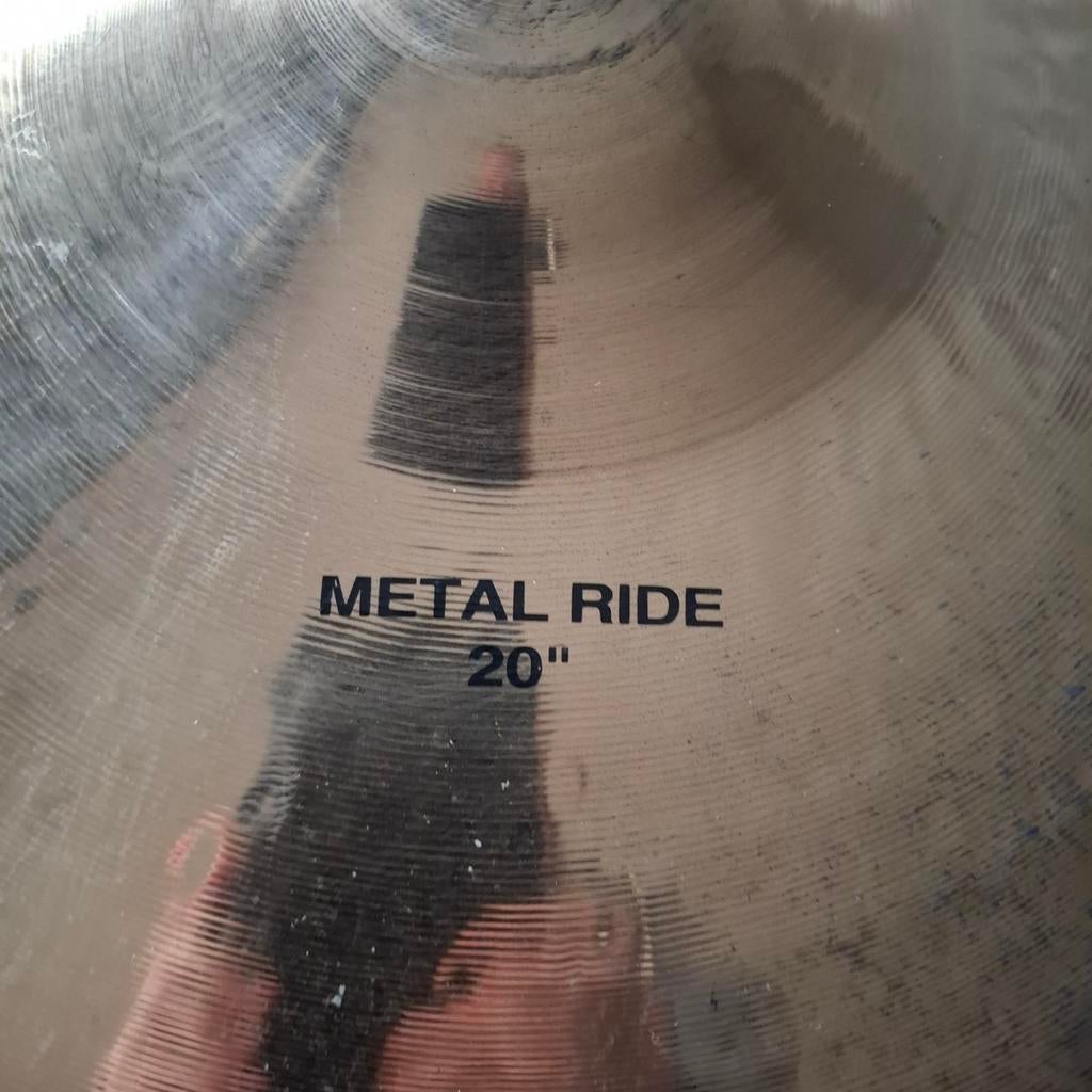 Paiste twenty custom 20 inch metal ride voor uw drumstel, Ophalen of Verzenden, Zo goed als nieuw