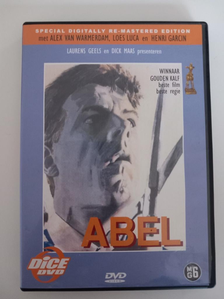 Dvd Abel (Nederlandse speelfilm) ZELDZAAM, Cd's en Dvd's, Ophalen of Verzenden, Zo goed als nieuw