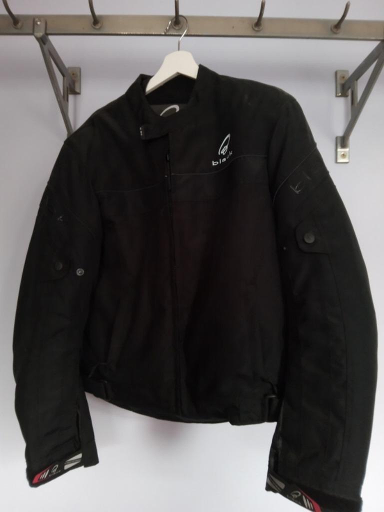 Motorjas maat XL + broek, merk Black, maat M., Seconde main, Enlèvement ou Envoi, Autres types, BLACK