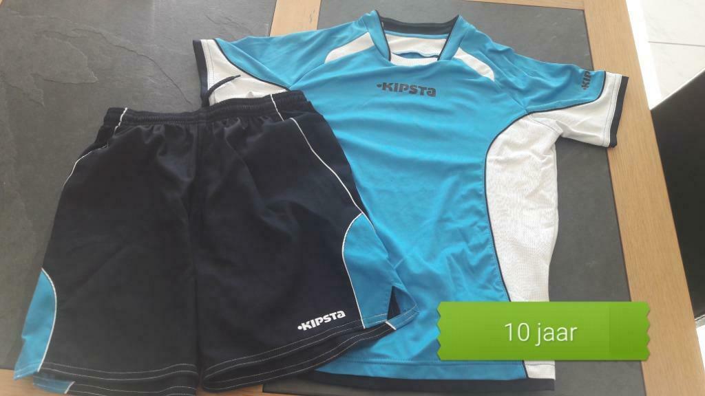 Voetbal tenue 10 jaar, Maat S, Ophalen of Verzenden, Zo goed als nieuw, Overige typen