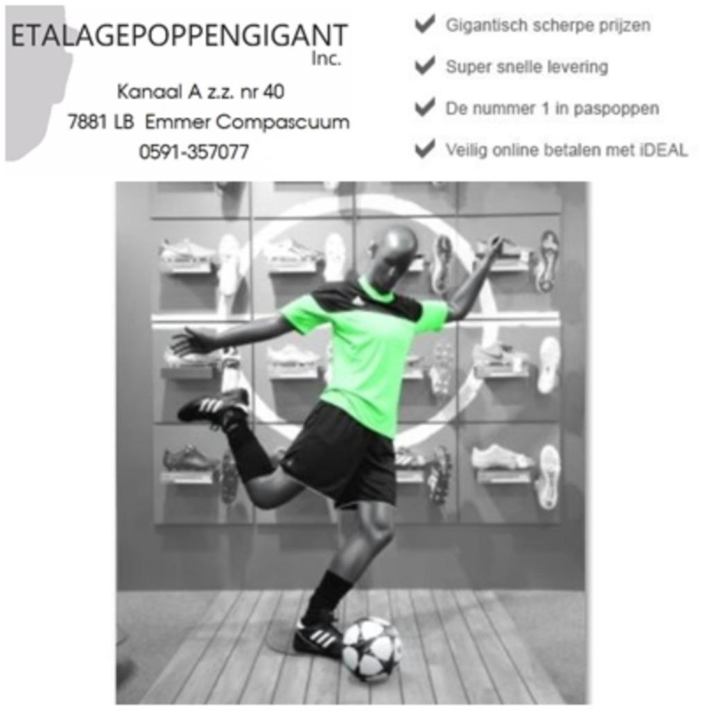 Etalagepoppen - Mannequin's in Wandel & Loop Houdingen EPG, Neuf, Enlèvement ou Envoi, Autres types, Taille M