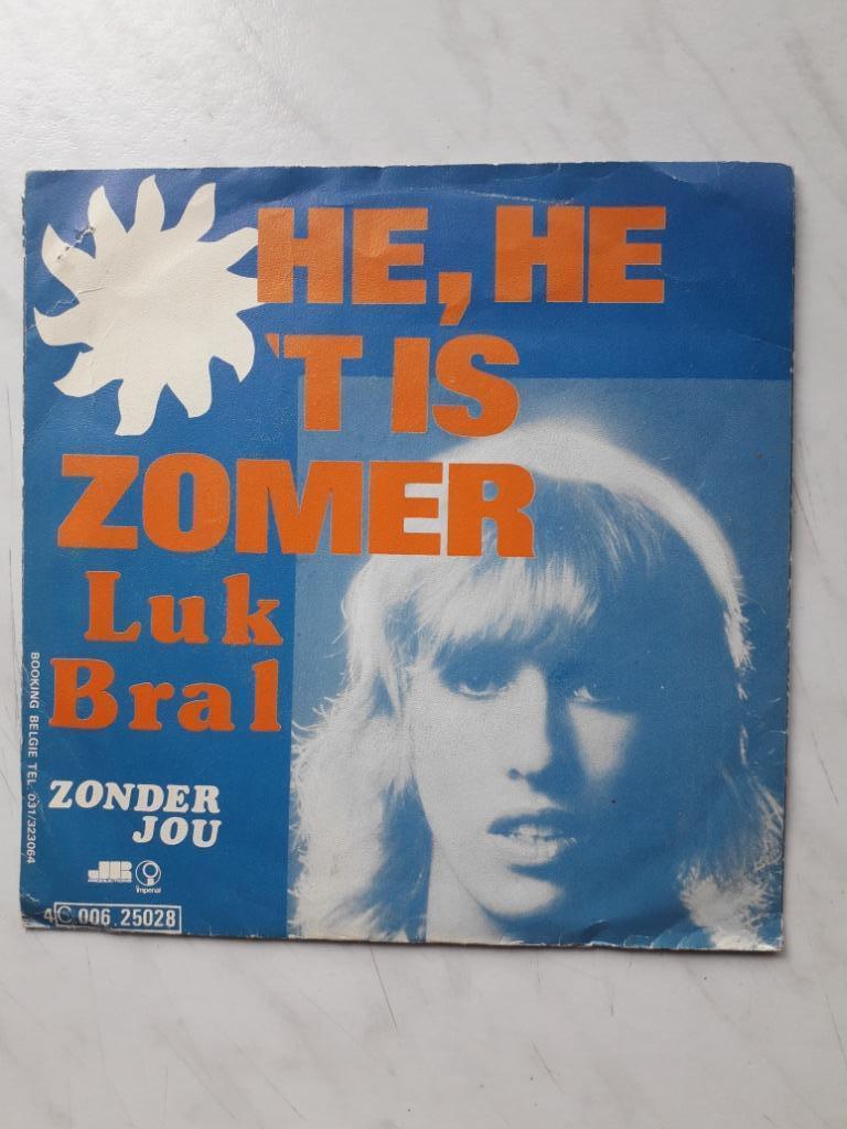Luk Bral ‎: He He 't Is Zomer (7"), Cd's en Dvd's, Verzenden