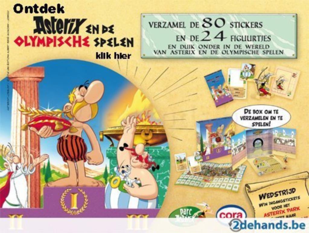 Asterix en de Olympische Spelen 2016 stickers, Ophalen of Verzenden, Nieuw, Strip of Tekenfilm