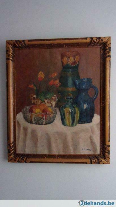 Schilderij  Vermote, Antiek en Kunst, Ophalen of Verzenden