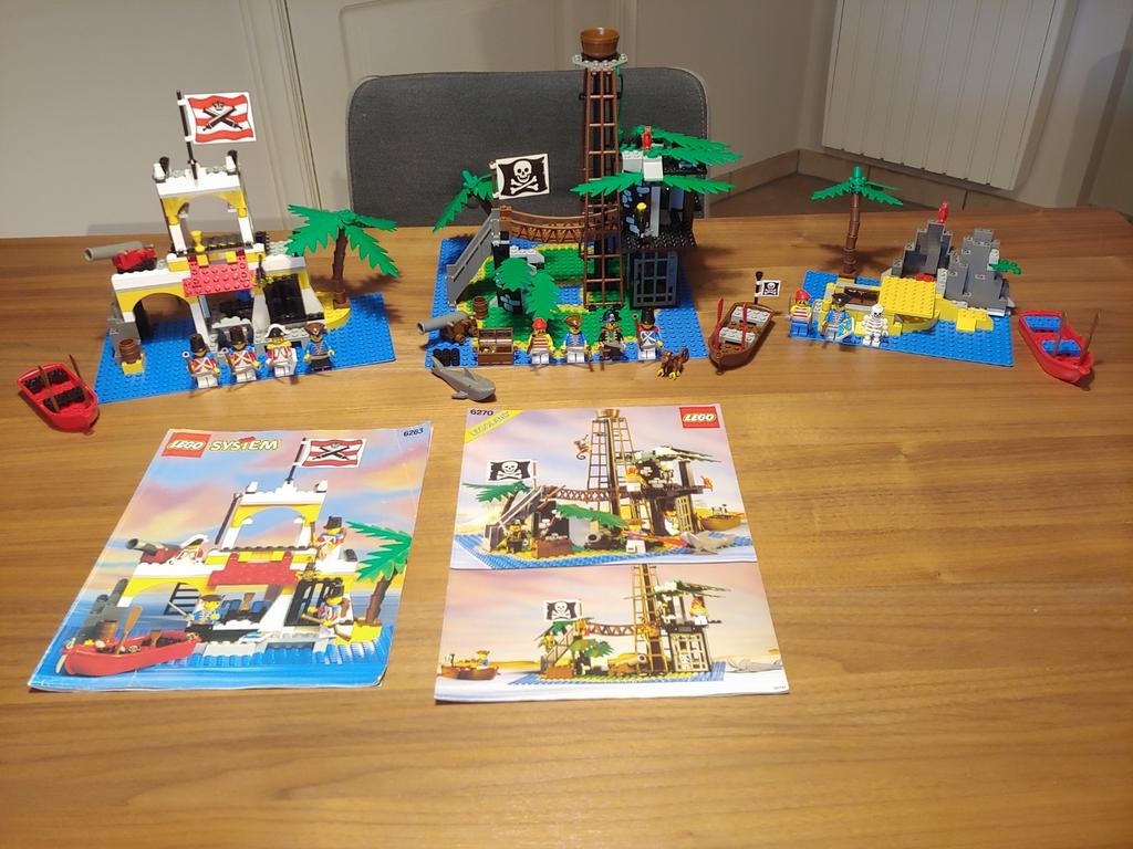 Lego 6263 + 6270 + 6254 Pirates & Imperial lot, Kinderen en Baby's, Speelgoed | Duplo en Lego, Ophalen of Verzenden, Lego