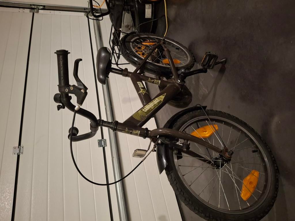 kinderfiets, Ophalen, Gebruikt