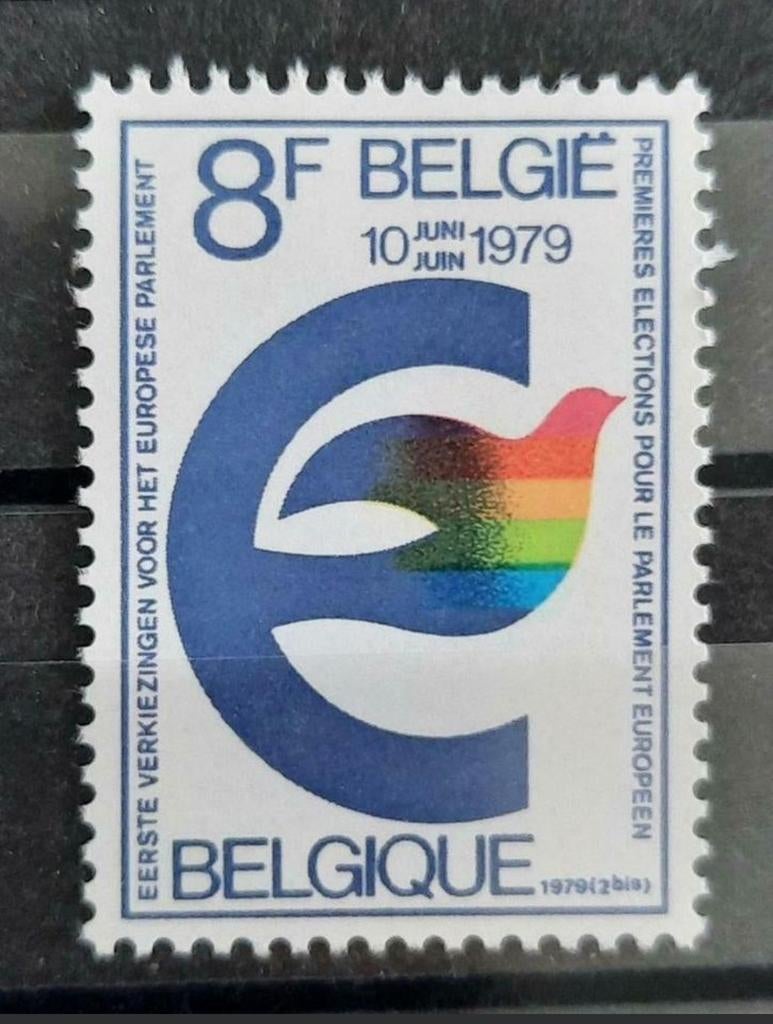 België: OBP 1924 ** Europese Verkiezingen 1979., Frankeerzegel, Ophalen of Verzenden, Zonder stempel, Postfris
