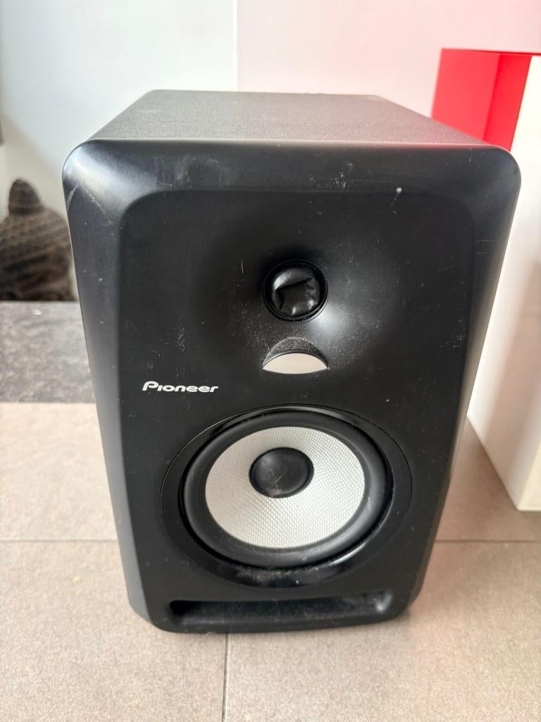 Pioneer S-DJ50X 5" X-Series Active DJ Reference Speaker, Ophalen, Gebruikt, 60 tot 120 watt, Front, Rear of Stereo speakers