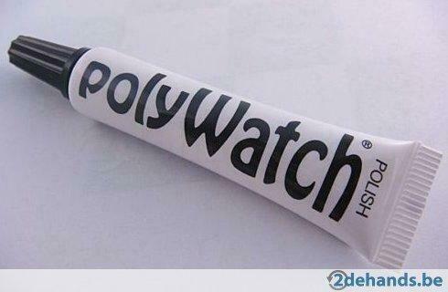 Polywatch krasverwijderaar voor plexi glazen voor Omega enz