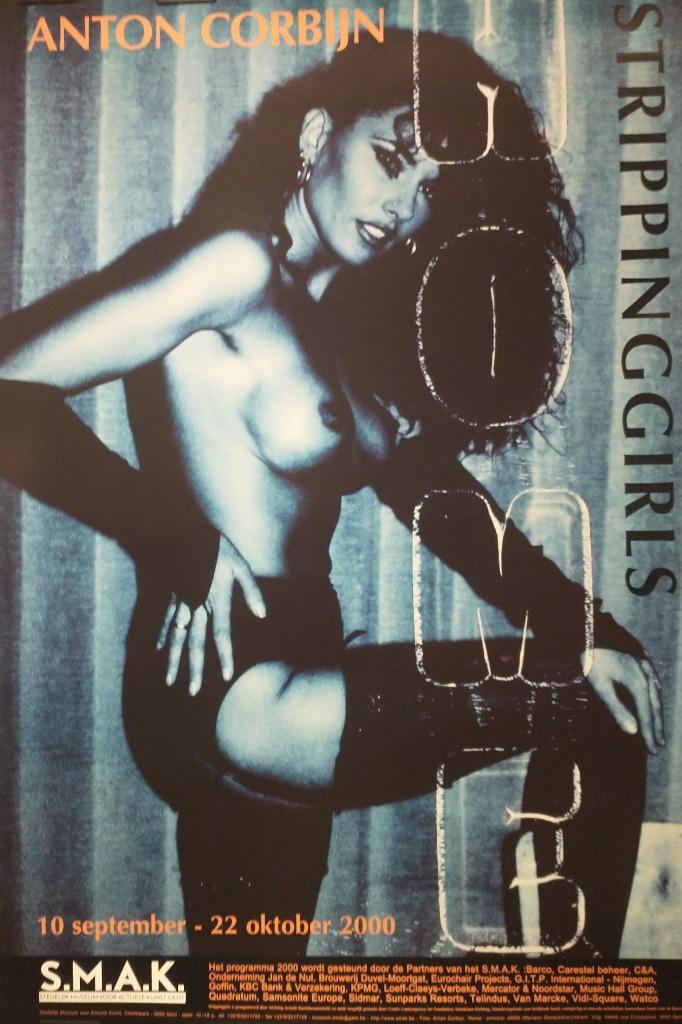Anton Corbijn  Strippinggirls - 2000 poster, Enlèvement ou Envoi