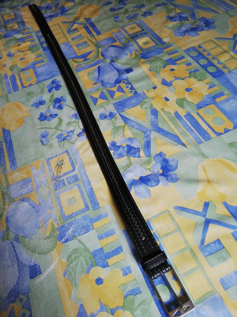 Ceinture homme brune. 90cm L. 3cm large. Neuve., Enlèvement ou Envoi, Comme neuf, Ceinture