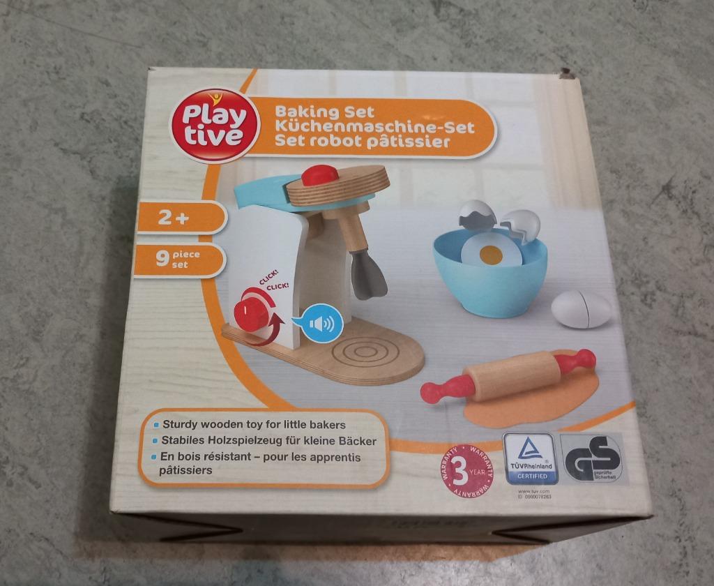 Set robot pâtissier en bois pour enfant, Enlèvement, Neuf, Découverte, Sonore