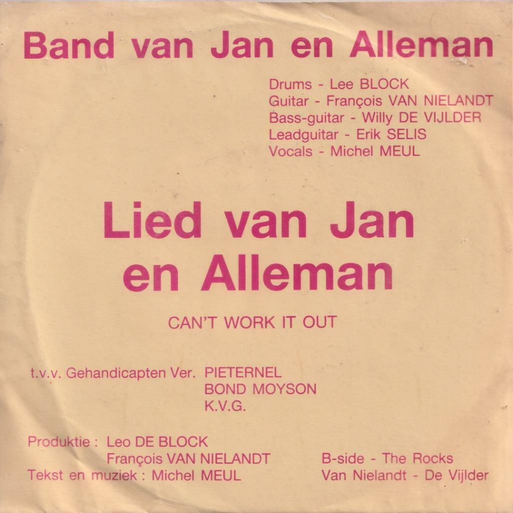 Band van Jan en Alleman – Lied van Jan en Alleman - Single, Gebruikt, 7 inch, Single, Ophalen of Verzenden
