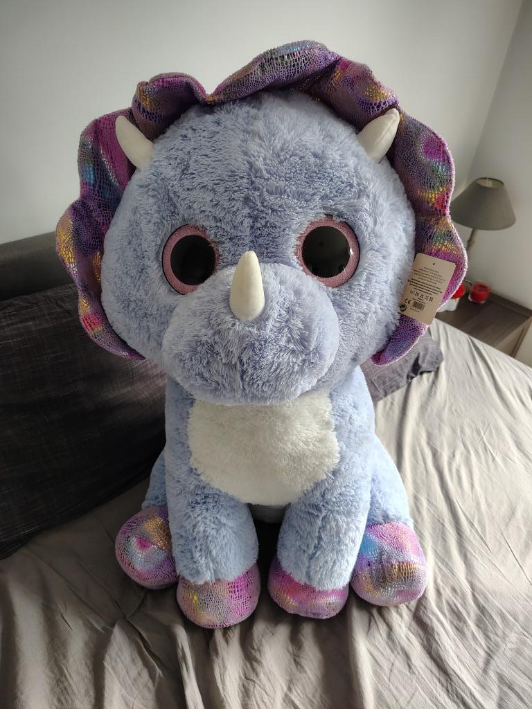 Grote knuffel Dino, Ophalen of Verzenden, Nieuw
