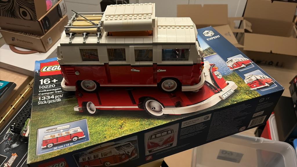 Lego VW busje, Ophalen, Zo goed als nieuw