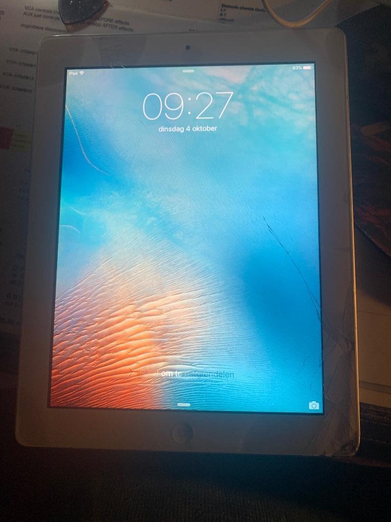 oude Apple iPad 2 WiFi 64GB, Informatique & Logiciels, Apple iPad Tablettes, Enlèvement ou Envoi, Apple iPad, Utilisé, Blanc