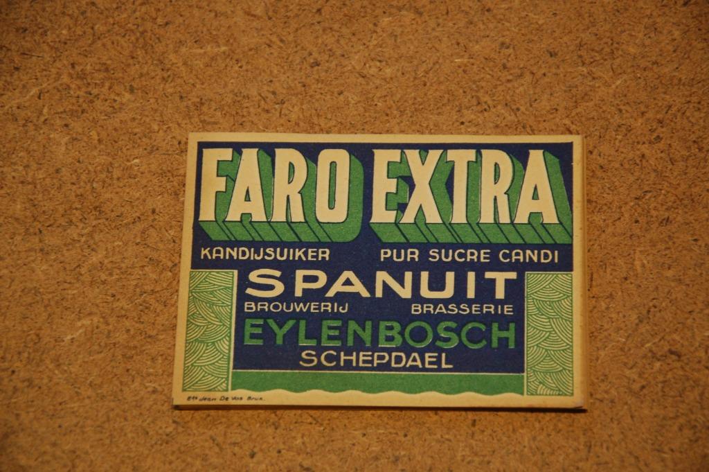 Brouwerij Eylenbosch - Schepdael - SPANUIT - FARO EXTRA, Collections, Enlèvement ou Envoi, Neuf, Autres types, Autres marques
