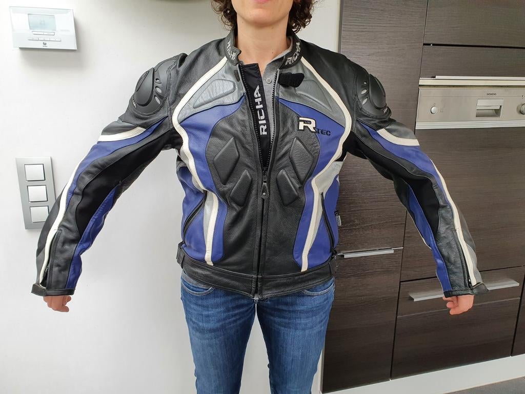 Richa lederen motorjas dames, Enlèvement ou Envoi, Femmes