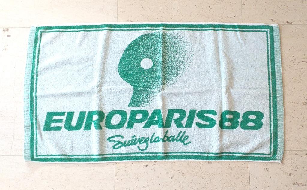 3 serviettes de sport EUROPARIS88 - Tennis de table, Sports & Fitness, Ping-pong, Enlèvement ou Envoi, Utilisé, Autres types