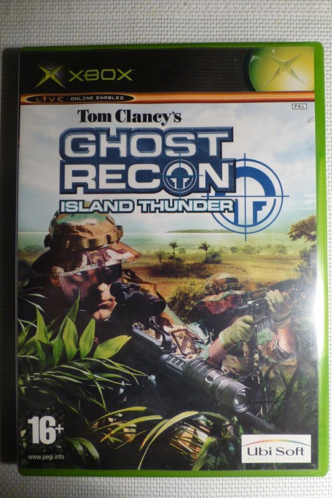 Jeu Xbox original Ghost Recon Island Thunder, Enlèvement ou Envoi, 2 joueurs, Combat, Comme neuf