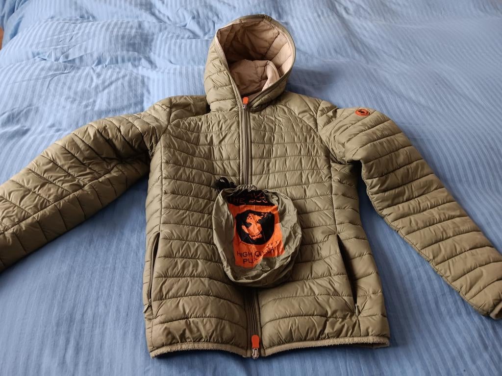 Save the Duck - jas maat M, Kleding | Heren, Ophalen of Verzenden, Oranje