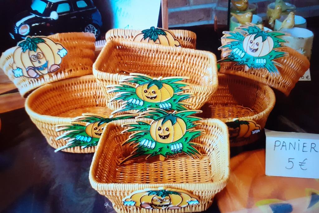 HALLOWEEN petit panier bonbons NEUF, plusieurs exemplaires, Maison & Meubles, Enlèvement ou Envoi, Neuf