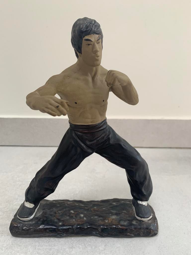 Bruce Lee Beeldje, Ophalen of Verzenden, Zo goed als nieuw, Mens