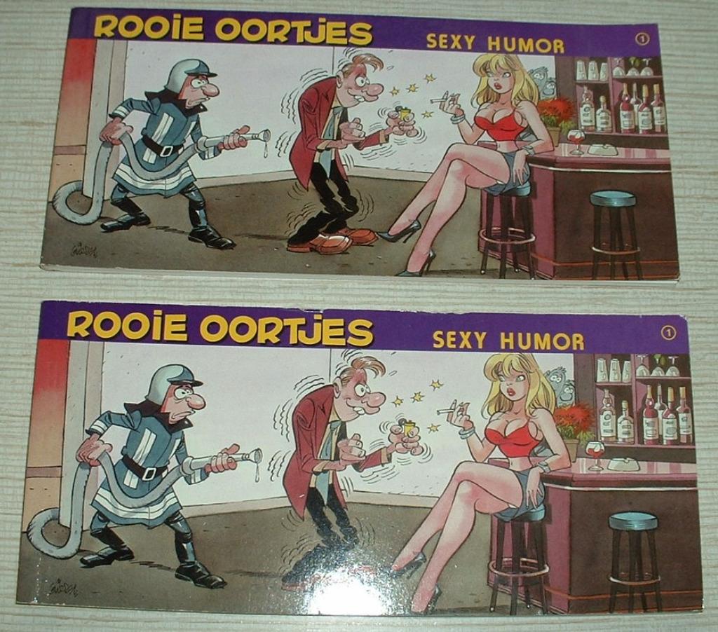 rooie oortjes sexy humor nr 1, Livres, BD, Plusieurs BD, Enlèvement ou Envoi, Comme neuf, Gürsel