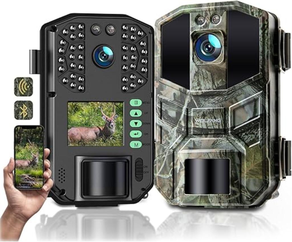 caméra de chasse | 4K | WiFi | vision nocturne | Nouveau