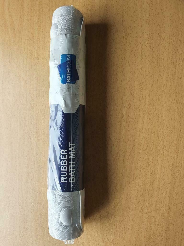 nieuwe rubberen badmat, Ophalen, Nieuw, Wit, Badmat