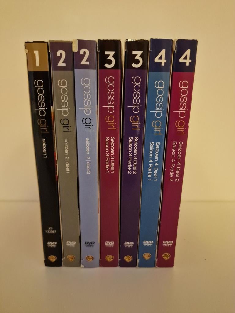 Gossip girl dvd seizoen 1, 2, 3, 4, Cd's en Dvd's, Ophalen, Zo goed als nieuw