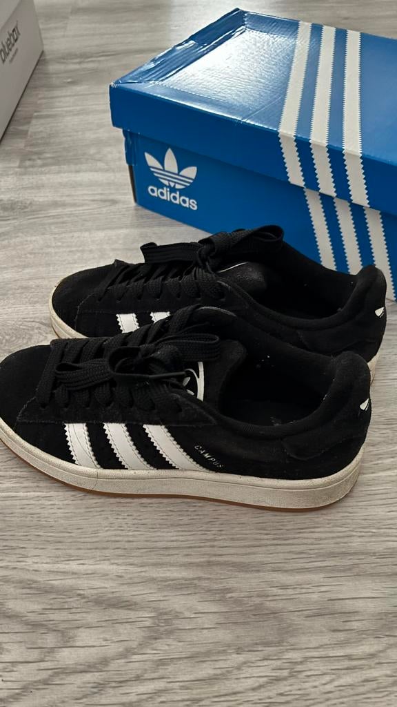 Adidas Campus zwart, Sneakers et Baskets, Enlèvement, Porté, Noir