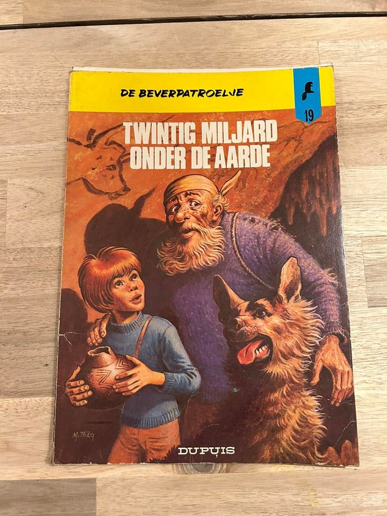 De beverpatoelje - Twintig miljard onder de aarde, Une BD, Enlèvement, Utilisé