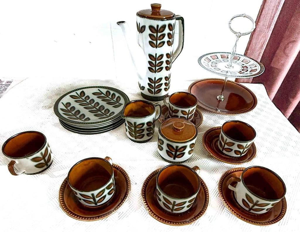 Ensemble de service à café Boch, Antiek en Kunst, Antiek | Servies compleet, Ophalen