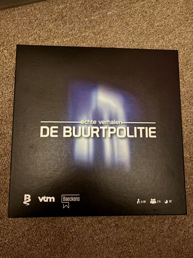 Buurtpolitie bordspel, Hobby en Vrije tijd, Vijf spelers of meer, Ophalen, Zo goed als nieuw