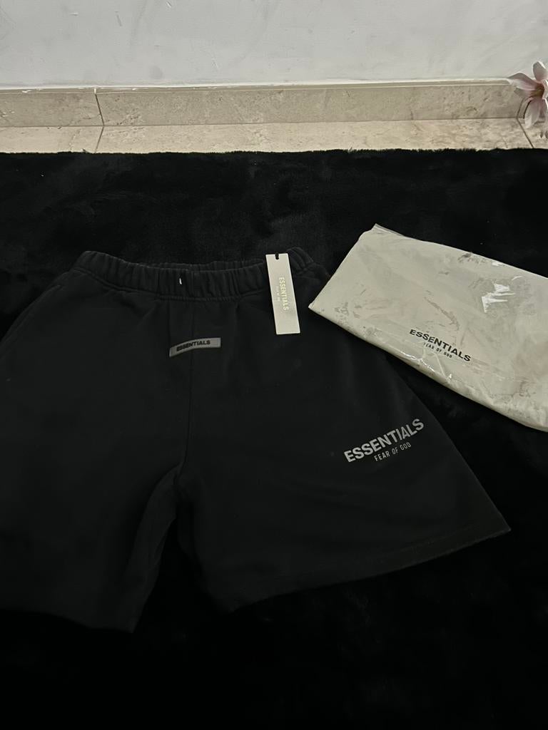 Fear of God Essentials Short - Zwart - Maat S, Kleding | Heren, Ophalen of Verzenden, Zo goed als nieuw, Maat 46 (S) of kleiner