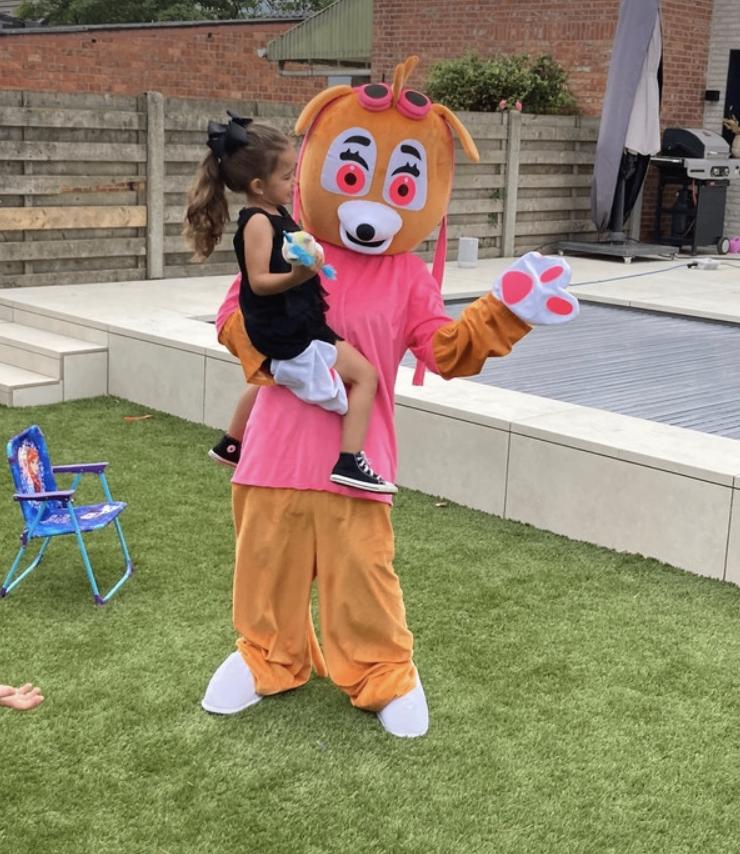 Mascotte kostuum - Skye, Hobby en Vrije tijd, Ophalen, Zo goed als nieuw
