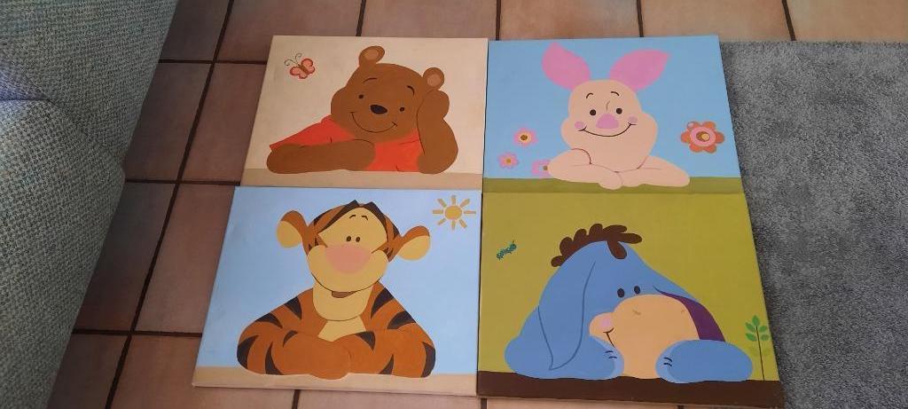 Schilderijen kinderkamer, Ophalen, Zo goed als nieuw, Wanddecoratie