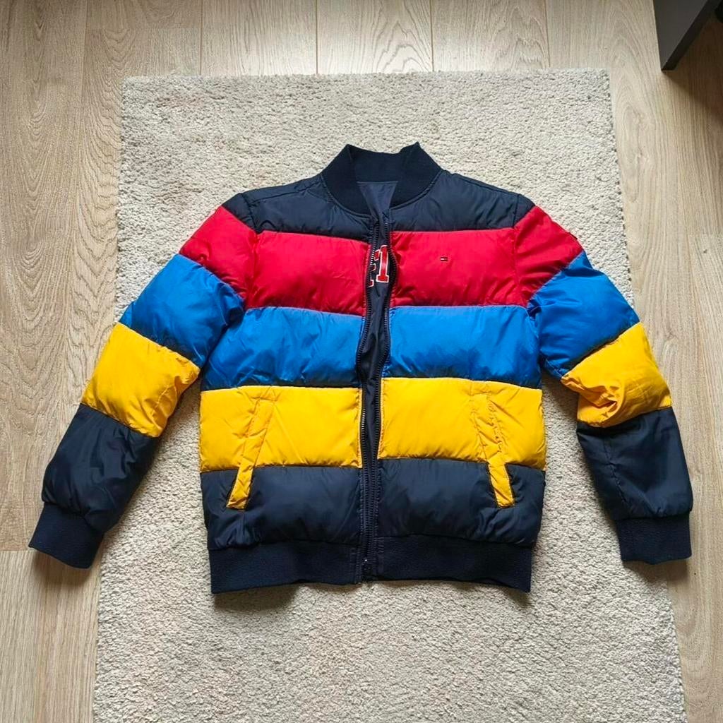 Veste Tommy Hilfiger 164cm, réversible design, Enlèvement ou Envoi, Comme neuf