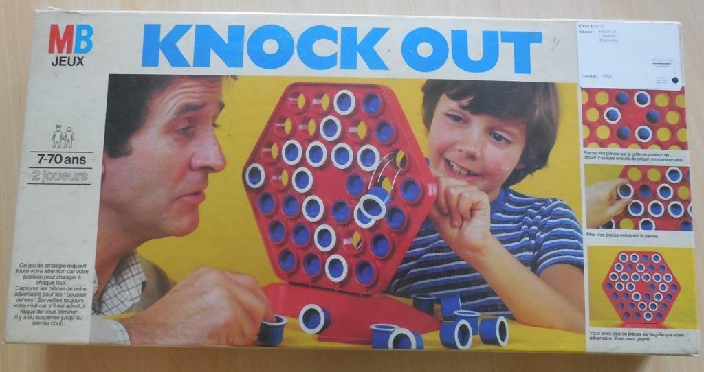 Spel knock out, Hobby en Vrije tijd, Gezelschapsspellen | Bordspellen, Een of twee spelers, Ophalen of Verzenden, Gebruikt