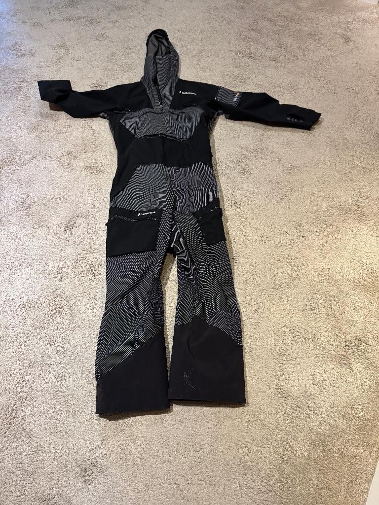Peak Performance Heli suit skipak M mannen, Sport en Fitness, Ophalen of Verzenden, Zo goed als nieuw, Stokken