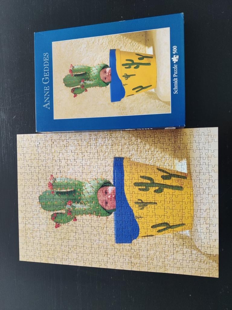 Anne geddes puzzel, Ophalen of Verzenden, Zo goed als nieuw