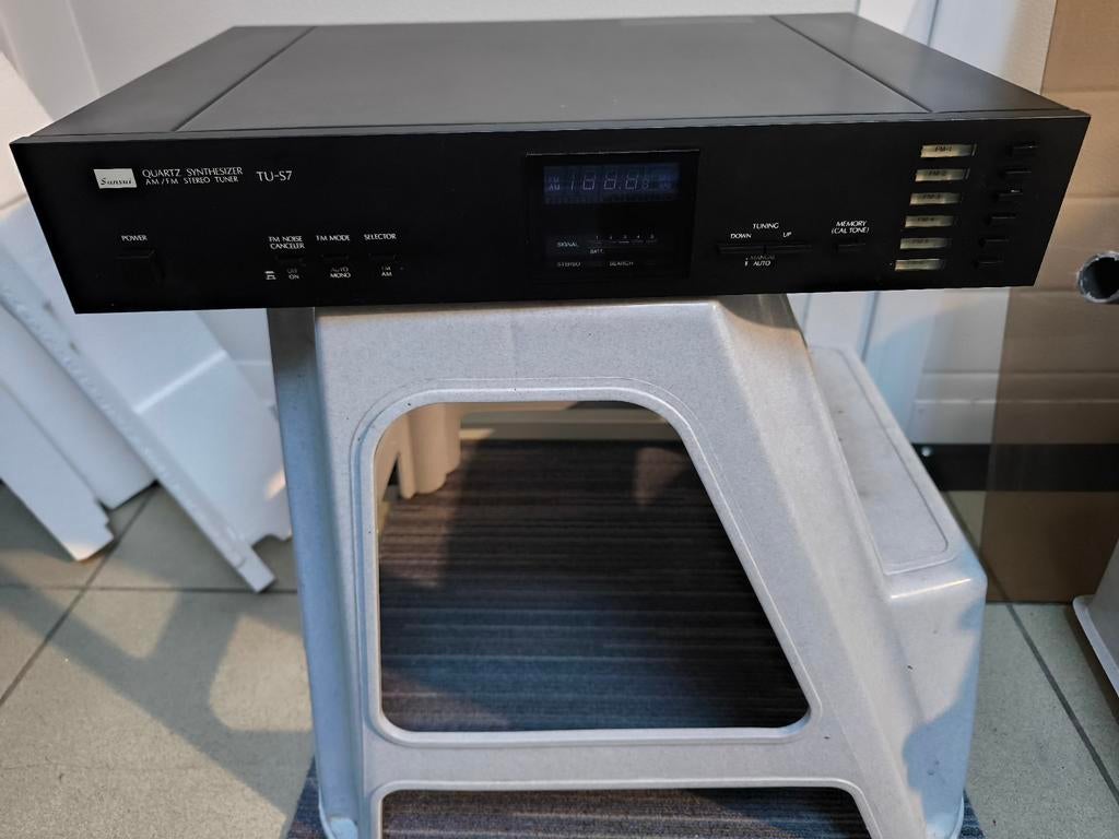 Sansui TU-S7  AM/FM Stereo Tuner (1980-83), Audio, Tv en Foto, Ophalen of Verzenden, Niet werkend