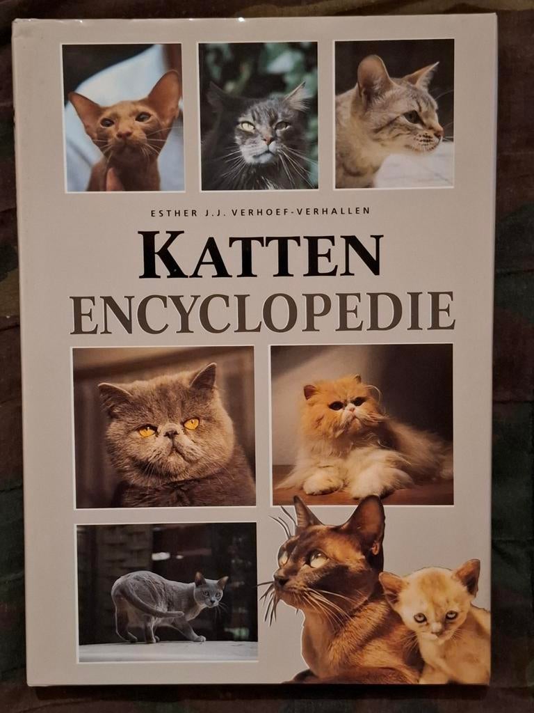 E.J.J. Verhoef-Verhallen - Katten encyclopedie, Enlèvement ou Envoi, Chats, E.J.J. Verhoef-Verhallen