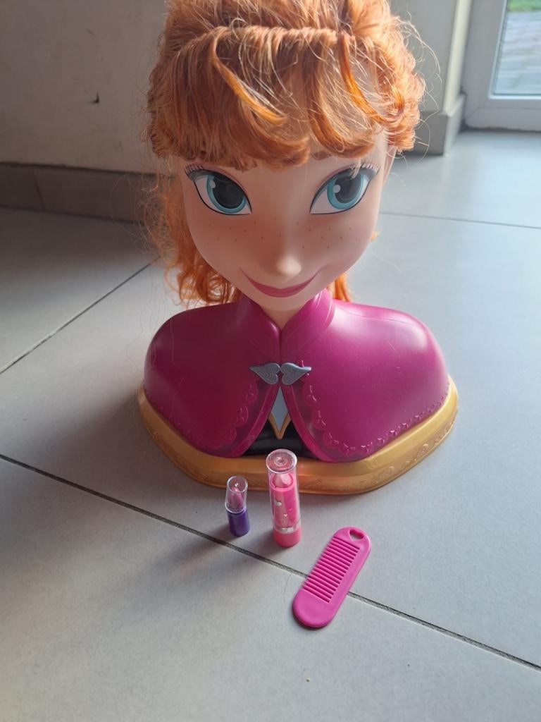 Opmaak pop Frozen, Ophalen of Verzenden, Gebruikt, Overige typen