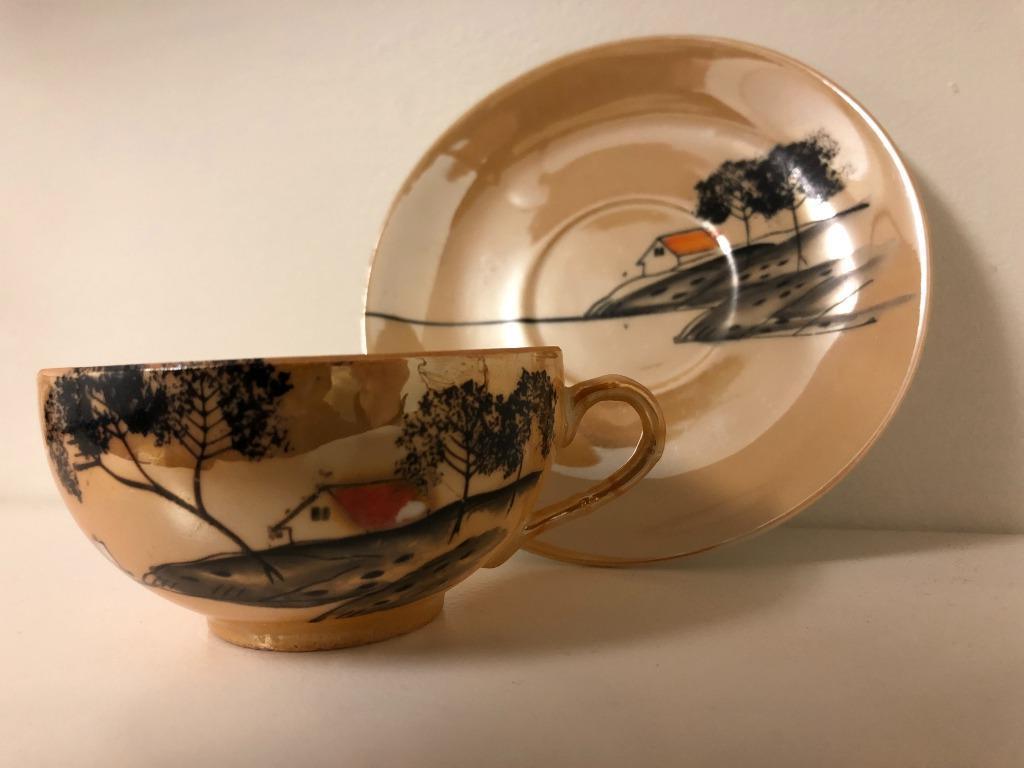 Porceleinen thee servies Royal Kentucky, Antiek en Kunst, Ophalen