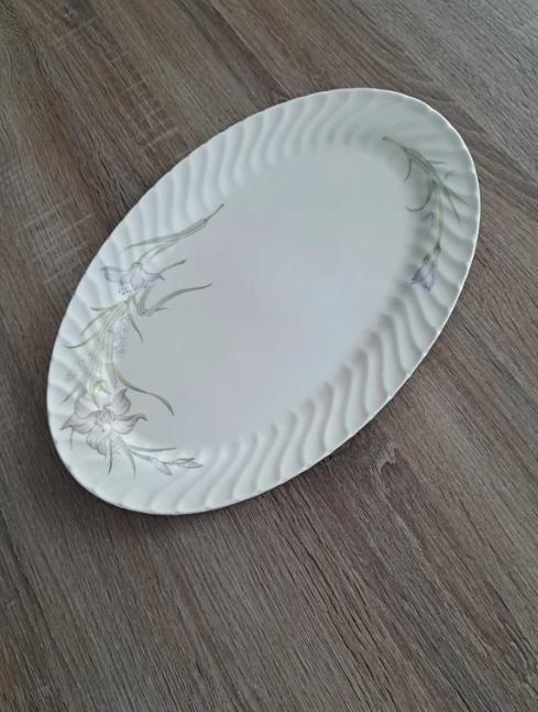 Ovalen schaal, Enlèvement ou Envoi, Comme neuf, Porcelaine ou Céramique, Balance