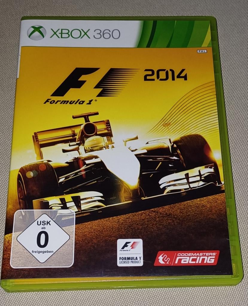 216) F1 2014 jeu xbox 360, Consoles de jeu & Jeux vidéo, Enlèvement, Comme neuf