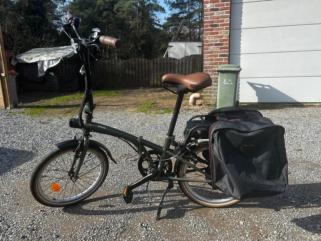 Electrische vouw fiets B-twin, Enlèvement, Comme neuf, Vitesses
