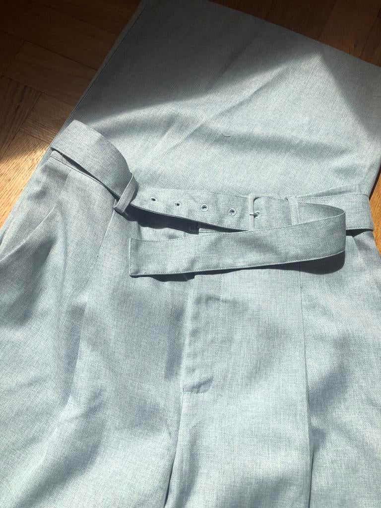 Lichtblauwe broek Gestuz NIEUW, Maat 38/40 (M), Blauw, Nieuw, Ophalen of Verzenden